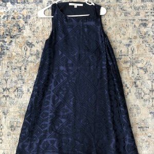 Max Studio Navy Slip Dress Women's M